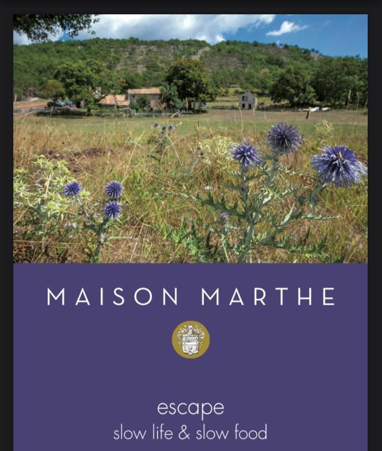Maison Marthe - Maison Nomade Chic Coursegoules Exteriör bild